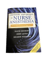 Chemistry and Physics for Nurse Anesthesia 3rd Edition Shubert Leyba Niemann PB