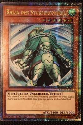 Raiza der Sturmmonarch - RA03, QCSCR, 1. Auflage, YuGiOh!
