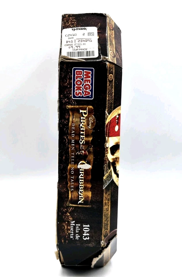 NEW Mega Bloks Pirates of the Caribbean 1043/1022 Isla de Muerta Set - Image 3 of 4