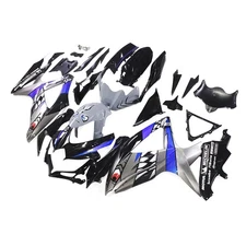 Grey Shark Blue Fairings Bodywork Plastic For GSXR600 750 2008 2009 2010 Suzuki