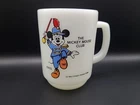 Vintage The Mickey Mouse Club Coffee Mug Cup Anchor Hocking Pepsi 1955