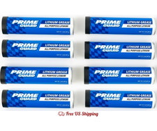 Prime Guard Multi Purpose Lithium Grease 14oz Automotive Bearing Lube Set of 8