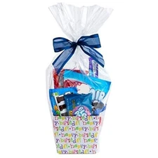 Clear Basket Bag 16” x 24” Cellophane Bags for Small Baskets and Gifts 1.2 Mi...