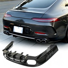 For Mercedes-Benz AMG GT 43 53 2019+ Dry Carbon Rear Bumper Diffuser Lip Spoiler For Mercedes-Benz AMG GT 43 53 2019+ Dry Carbon Rear Bumper Diffuser Lip Spoiler