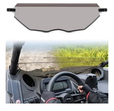 Tinted Half Windshield Can Am Maverick X3 Turbo XRS XDS MAX 2017-2023 Dark Tint