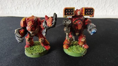 Warhammer 40k Space Marine Terminator Blood Angels Energieklaue-Cyclon Metall - Bild 1 von 4