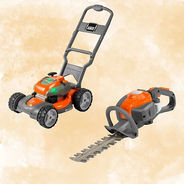 Husqvarna Battery Operated Lawnmower & Hedge Trimmer  Package