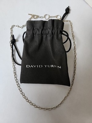 David Yurman Madison Collection Halskette Kette Sterlingsilber 20'' 3 mm Knebel