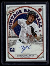 2023 Onyx Vintage Extended #OVLC Lorenzo Carrier