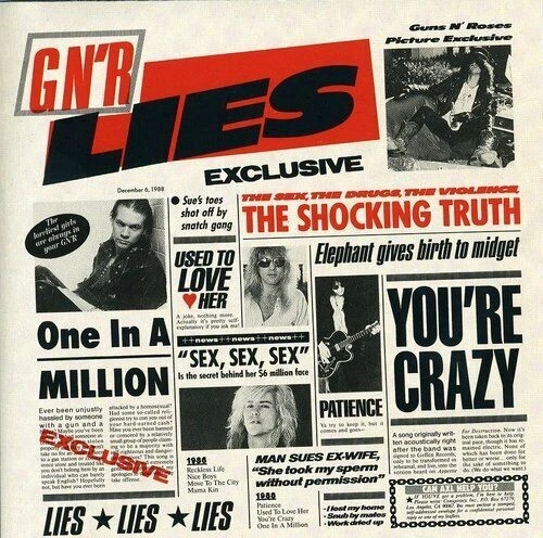 CD GUN N ROSES G N' R LIES BRAND NEW SEALED - Photo 1/1