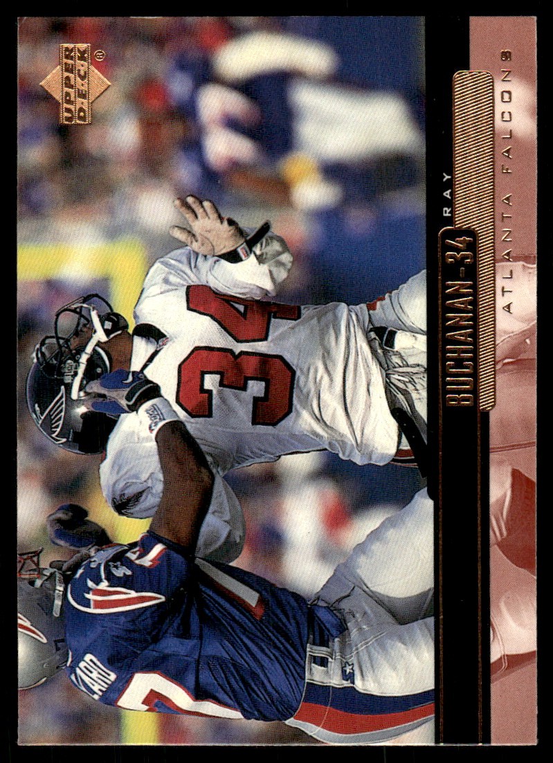 Ray Buchanan 1999 Upper Deck #9 Atlanta Falcons AutographDen