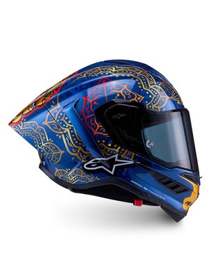 Alpinestars Supertech R10 Martinator Thai Helmet Small Carbon FIM DOT ECE LE