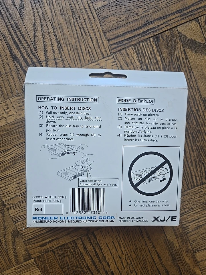 Pioneer JD-M300 6-Disc Magazine Cartridge For Car Stereo - NEW In Box - Image 2 of 4