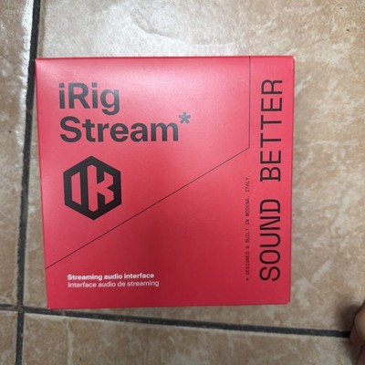 IK Multimedia iRig Stream USB Audio Interface