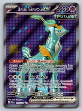 Iron Crown ex 191/162 Holo Rare Temporal Forces Pokemon Card - NM