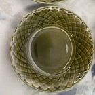 (4) Enoch Wedgwood Gold Medallion Tunstall ltd England Bowls 5" Green — photo 2