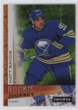 2023 Upper Deck Synergy Rookie Journey Home Green /399 Matthew Savoie Matt f6d