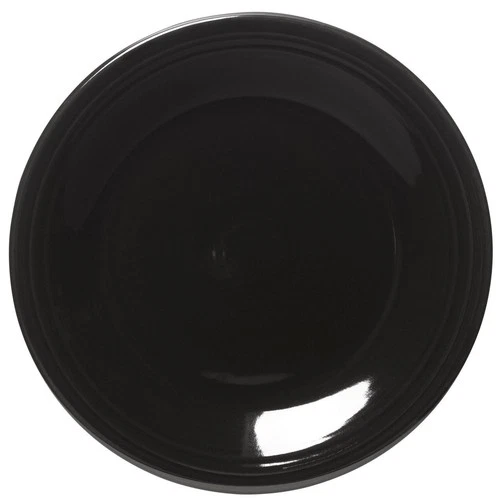 Fiestaware Dinner Plate  (BLACK)  10 1/2 inches Retired U.S.A.