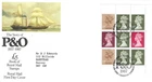 GB Comm/FDC - The Story of P&O  - Edinburgh -  1987 (RM891)