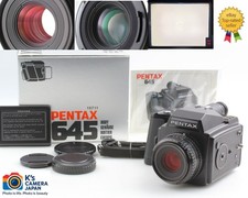 Top MINT Box Pentax 645 Medium Format Film Camera 75mm 2.8 Lens From JAPAN