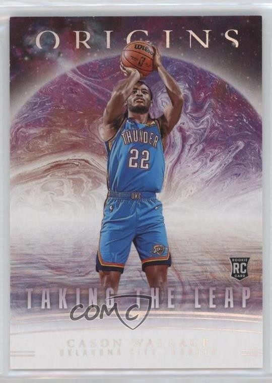 2023-24 Panini Origins Taking the Leap Cason Wallace #14 Rookie RC gb2