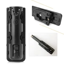 Expandable ASP Baton Holder Swivelling Pouch Case Holster Plastic+Nylon Black
