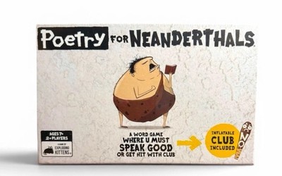 Exploding Kittens Poetry for Neanderthals Word Card Game