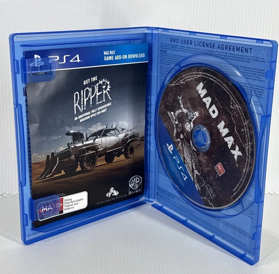 Test de Mad Max sur Playstation 4