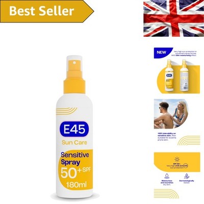 Duftfreies Sun Body Spray mit hohem UVA/UVB-Schutz für trockene Haut - 180 ml