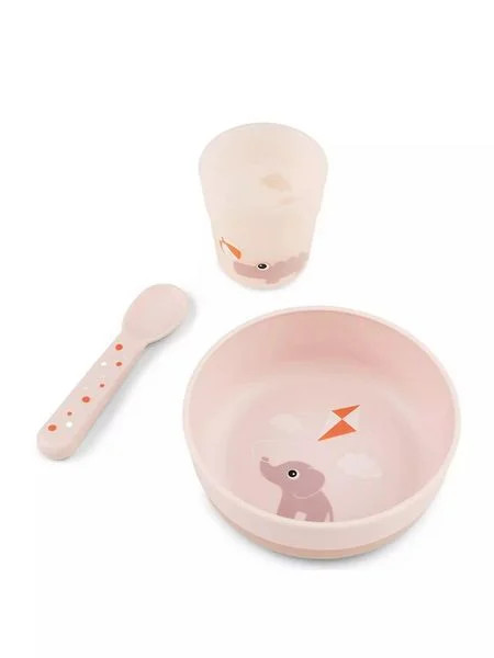 Geschirr-Set Playground Rosa