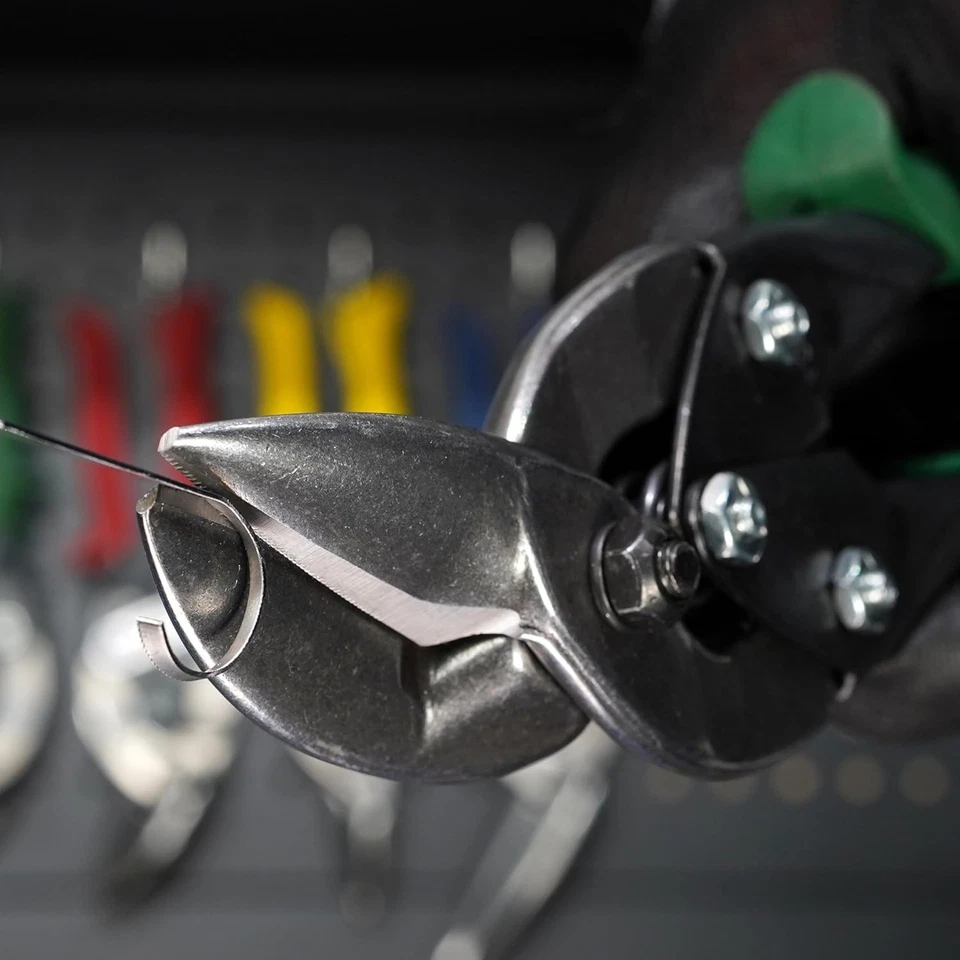 Corte de acero inoxidable con corte izquierdo y derecho de aviación de dureza especial... Foto 2 de 4