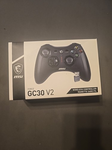 Bezprzewodowy kontroler do gier MSI Force GC30V2 do komputera PC lub Androida.  - Zdjęcie 1 z 5
