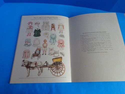 1981 LETTIE LANE PAPER DOLLS- REPRODUCTIONS- UNCUT- 24 PAPER DOLLS - Picture 11 of 11