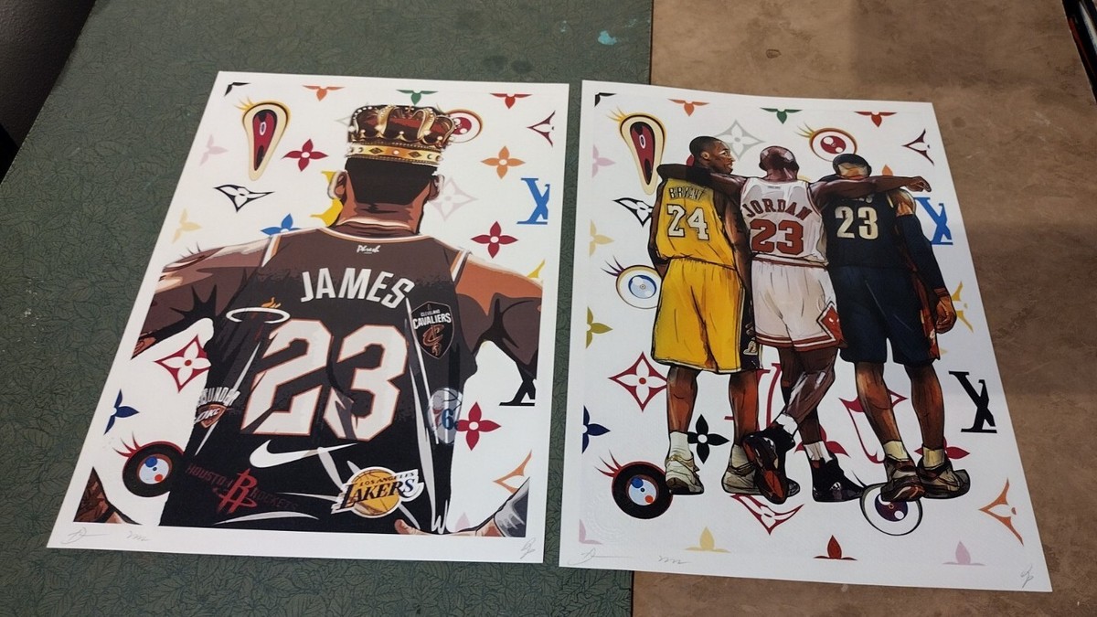 DEATH NYC世界限定100枚 NBA Jordan LeBron Kobe Death NYC
