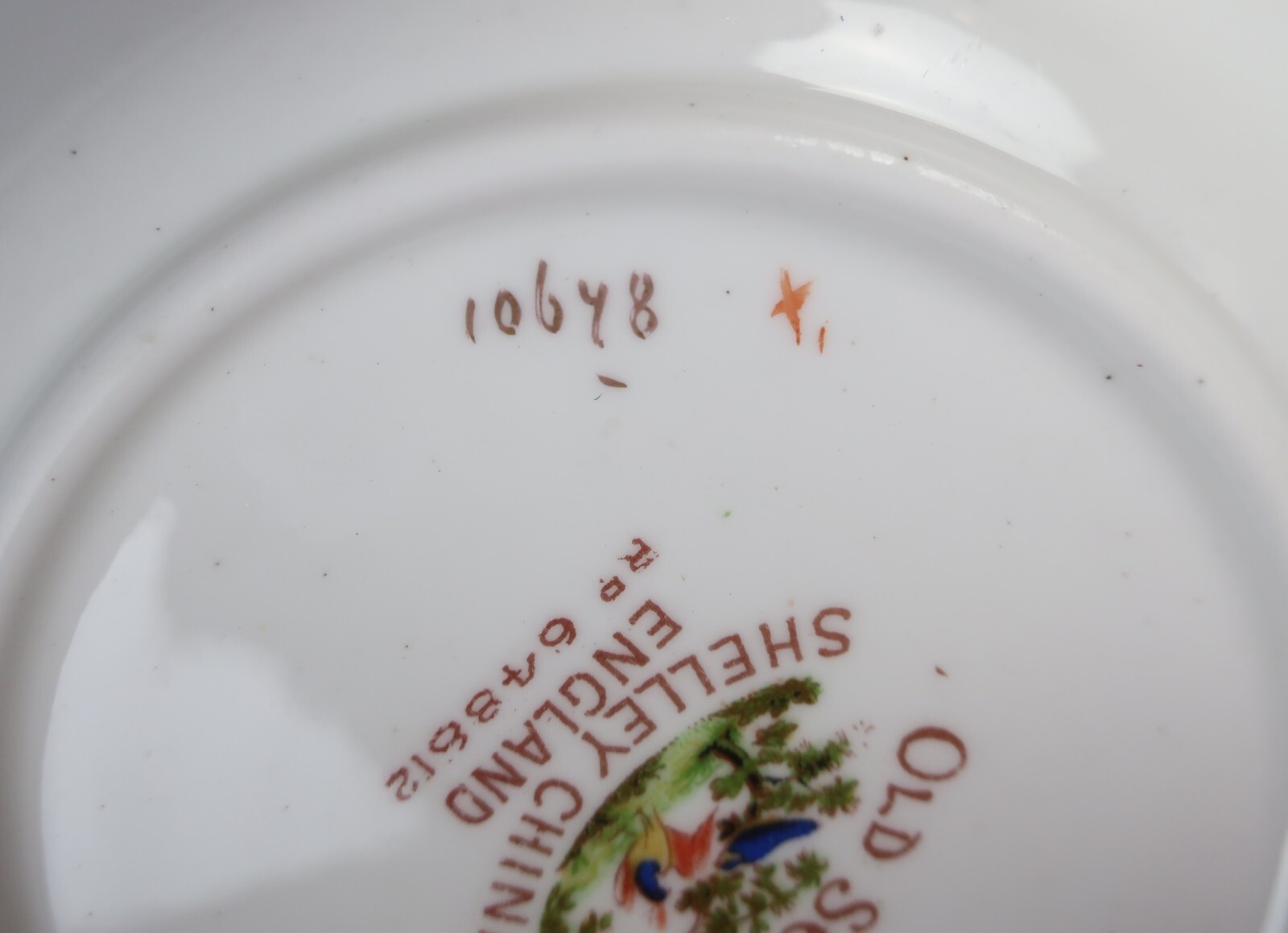 Shelley Old Sevres Beerensaucenschüssel 5,25" Knochenchina 10678