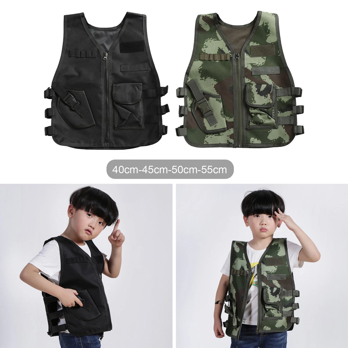 Gilet militaire 2025 enfant