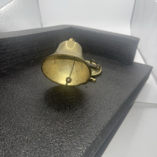 Vintage Bow Theme; Shop Keeper Door Bell Hanging Brass Shopkeeper Store Entry. - Picture 5 of 7