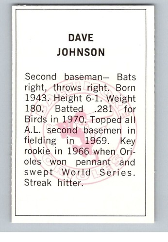 1971 Dell Baseball Stamps Complete Your Set You Pick Choose Players F thru K - Picture 221 of 283
