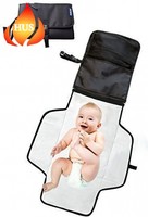 Portable Changing Mat ● Baby Bag With Storage Pockets For Easy Diaper... Portable Changing Mat ● Baby Bag With Storage Pockets For Easy Diaper...