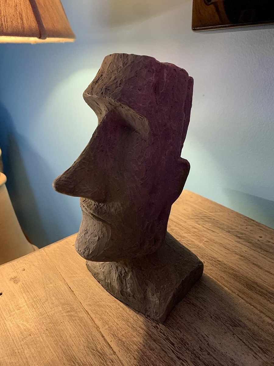 Bottiglia Tiki Ceramica Moai - Decorazione Stile Isola Di Pasqua, 600ml, Perfetta Per Cocktail E Bar - Foto 7