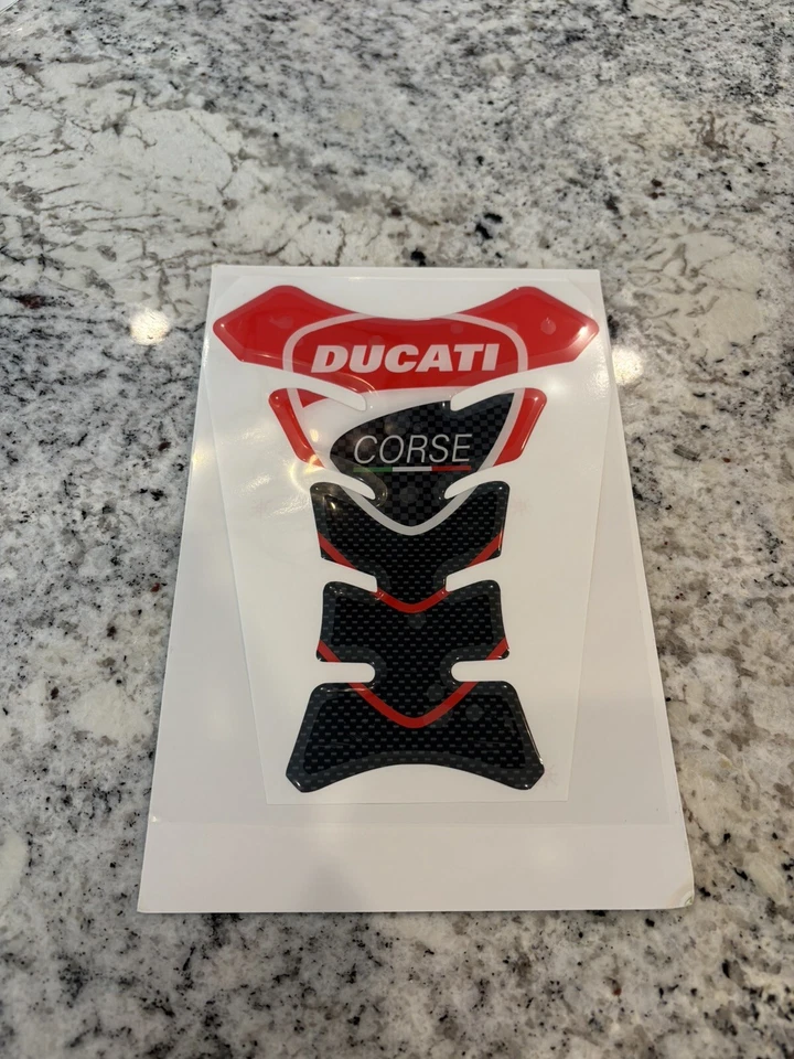 3D Gel Tank Pad Protector For Ducati Corse Motorcycles Panigale Monster - Image 2 of 3