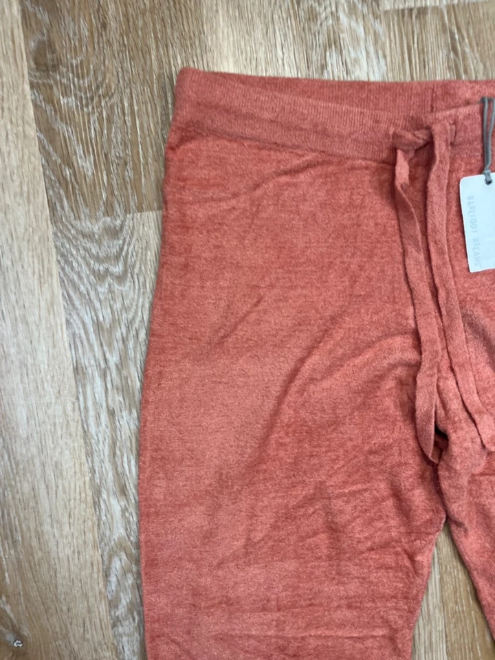 Barefoot Dreams Pants Womens Large L Red Cozychic Ultra Lite Sleepwear - Image 2 of 4