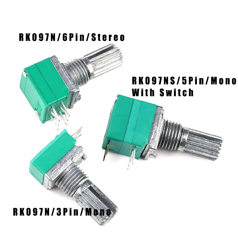 3-poliges Potentiometer 4K7 WH24-2 - Drehzahlregler Für Kleine Drehmaschinen