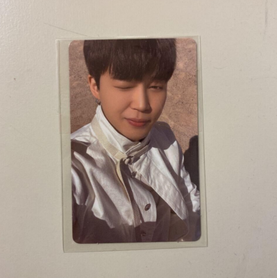 BTS JIMIN Proof weverse shop Photocard Official photo card | eBay