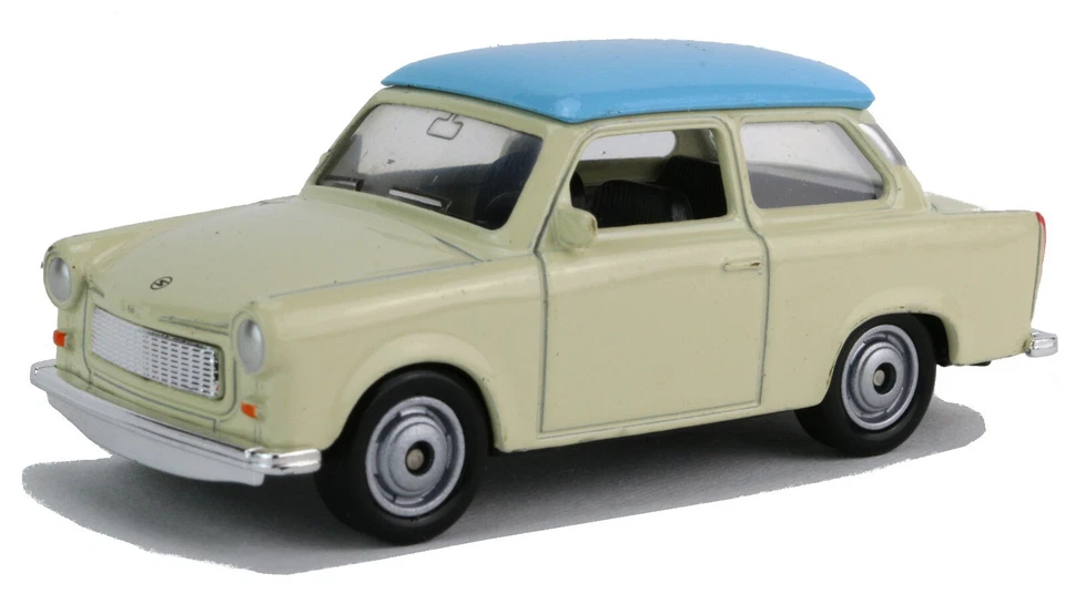 Trabant 601 Modellauto P601 Trabi Modell 7cm Modell Auto Spielzeug Trabbi klein - Bild 2 von 4