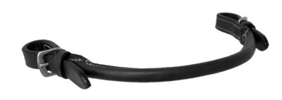 Equitem Black Leather English Grab Strap