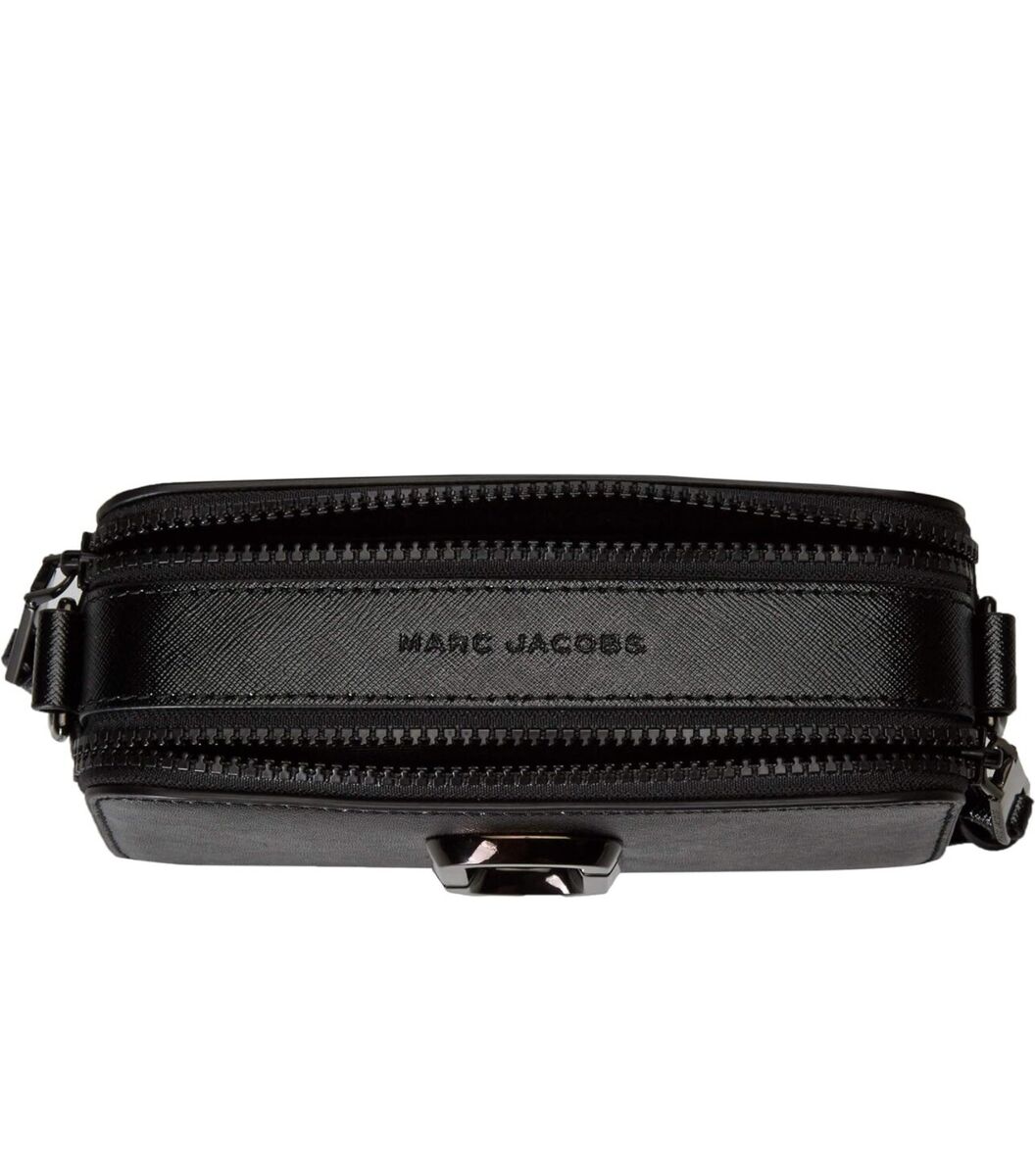 Marc Jacobs - Women's Snapshot Crossbody Bag Shoulder Bag - Black - Leather