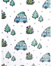 Peanuts Snoopy Woodstock Christmas Tree Hunt Plush Throw Blanket 50" X 70"
