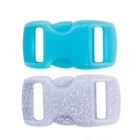 Paracord Planet 3/8" Contoured Side Release Buckles in Glow & Glitter Colors