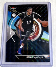 2023-24 Topps Finest #6- BEN SIMMONS Black Refractor SP #'d 17/25
